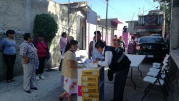 ENTREGAN ALARMAS VECINALES EN XOCHIMILCO