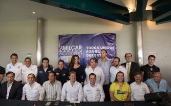 IMPULSAR UNA GRAN CRUZADA PARA EL DEPORTE EN LA DEMARCACIÓN: AMILCAR GANADO, CANDIDATO POR EL FRENTE A LA ALCALDÍA DE ÁLVARO OBREGÓN