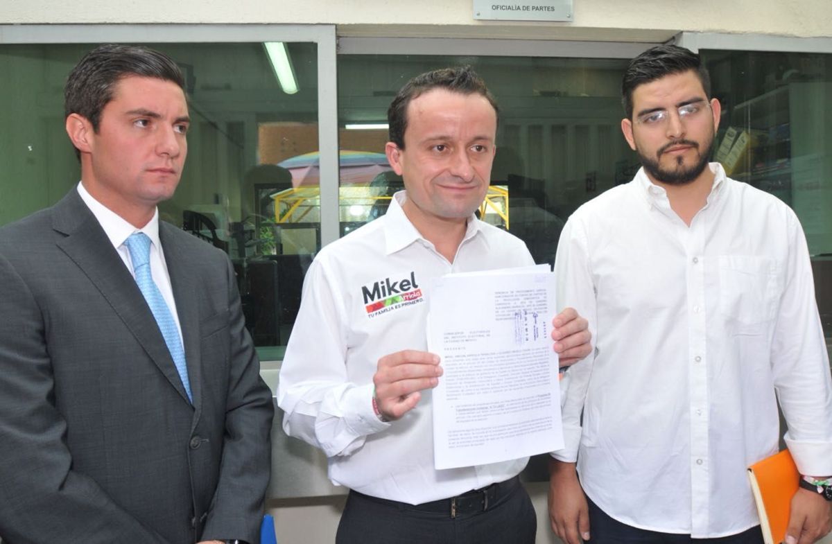 Presenta Mikel Arriola denuncia por compra de votos en Coyoacán