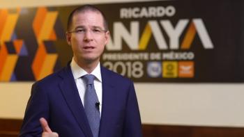 Responsabiliza Anaya a Peña Nieto de su seguridad y la de su familia