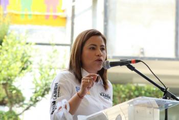 NUEVO AEROPUERTO DE LA CIUDAD DE MÉXICO TRAERÁ EMPLEO A LOS IZTAPALAPENSES: KAREN QUIROGA