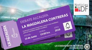 NO TE PIERDAS EL DEBATE DE LOS CANDIDATOS A LA ALCALDÍA DE MAGDALENA CONTRERAS