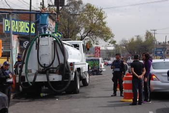 Se afectará este lunes servicio de agua en Iztapalapa por fuga en pozos del Acueducto Tulyehualco