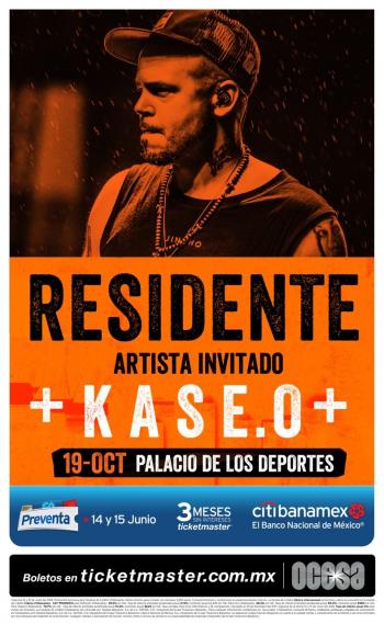 Residente y Kase.O regresan a la CDMX