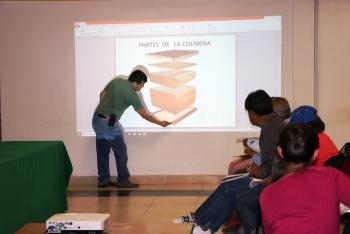 IMPARTEN CURSO DE APICULTURA EN XOCHIMILCO