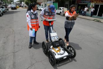 PARTICIPAN VECINOS DE LA UNIDAD HABITACIONAL DÍAZ MIRÓN, EN SIMULACRO POR INCENDIO