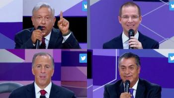 Candidatos piden el voto en el tercer debate