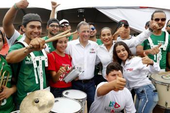 Llama Meade a simpatizantes a dar todo en la recta final