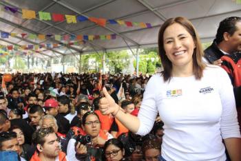CELEBRA KAREN QUIROGA EL CIERRE DE FILAS DE MOVIMIENTO CIUDADANO CON CANDIDATOS DEL FRENTE
