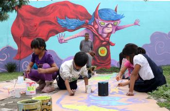 ACERCAN AL ARTE A NIÑOS DE CEDA