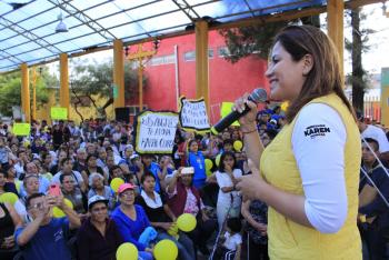 POLICÍAS AUXILIARES QUE VIGILAN INMUEBLES PATRULLARÁN CALLES, PROPONE KAREN QUIROGA