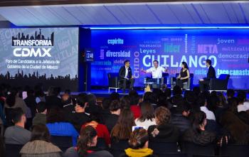 EN EL TEC, MIKEL PLANTEA GOBIERNO DE MANO FIRME PARA FRENAR A DELINCUENTES Y NARCOMENUDISTAS