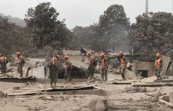 Guatemala agradeció a la UNAM el apoyo tras la erupción del volcán