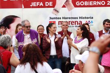 SHEINBAUM HACE COMPROMISO PARA RESCATAR EL CERRO DE LA ESTRELLA
