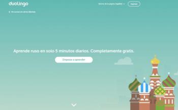 Lanza Duolingo curso de ruso para hablantes de español