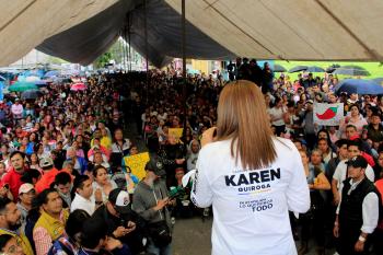 PRIORITARIO ATENDER INSEGURIDAD, DESIGUALDAD ECONÓMICA Y ESCRITURACIÓN EN LA JOYA: KAREN QUIROGA