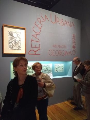 Alberga Museo de la Ciudad de México el montaje Retacería urbana. Instalación de Georgina Quintana