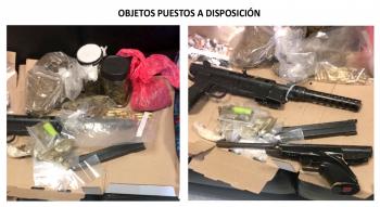 La PGJCDMX ejerció acción penal contra un hombre detenido con una subametralladora y droga