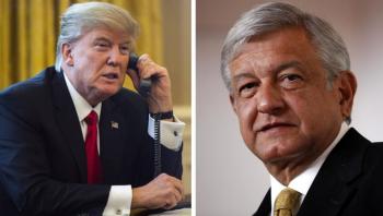AMLO habla por teléfono con Trump