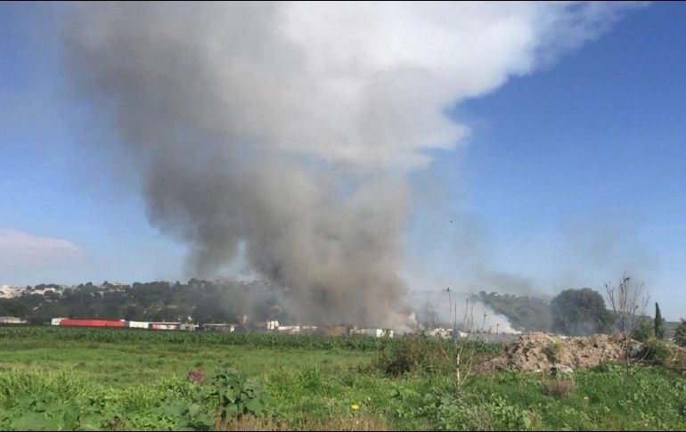 Van 17 muertos por explosión en Tultepec