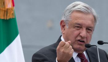 AMLO: Se va a desterrar la corrupción del país, me canso ganso