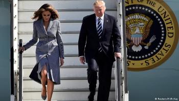 Llega Trump a Bruselas para participar en cumbre de la OTAN