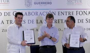 Firman Sectur, Fonatur Y Guerrero Convenio Para Fortalecer Seguridad Turística En Ixtapa