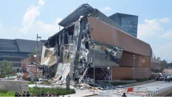 INVESTIGA GCDMX CAUSAS DE DERRUMBE EN PLAZA ARTZ