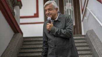 "Remozan" alrededores de casa de campaña de AMLO