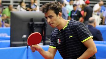 Marcos Madrid se siente seguro de ganar medalla de oro en tenis de mesa