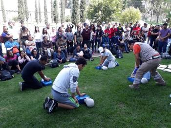 PERSONAL DE ALBERCAS Y GIMNASIOS DE TLÁHUAC, SON CAPACITADOS EN MATERIA DE PROTECCIÓN CIVIL 