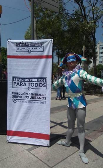 FOMENTAN EL GUSTO POR LAS ARTES EN ESPACIOS PÚBLICOS DE CUAUHTÉMOC