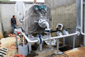 CONSTRUYEN PLANTA DE TRATAMIENTO DE AGUAS  RESIDUALES EN XOCHIMILCO