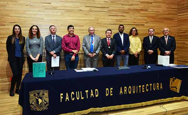 Medallas para la UNAM en la Bienal Nacional e Internacional de Arquitectura Mexicana 2018