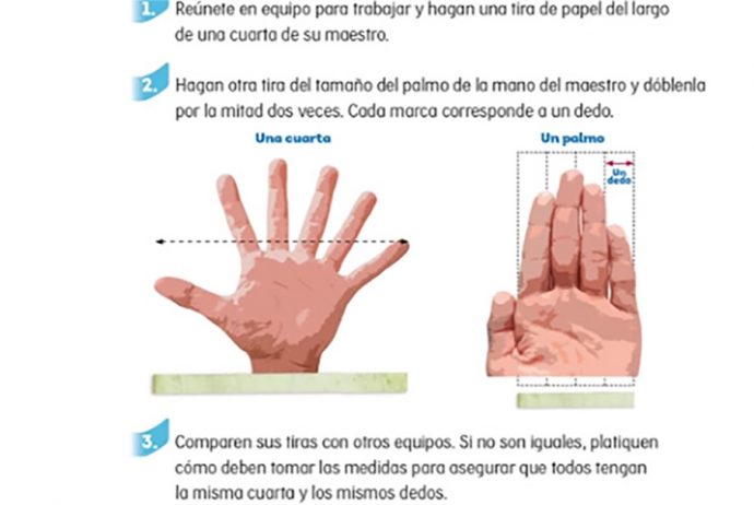 Corrige la SEP en la versión electrónica, la mano con seis dedos del libro de texto