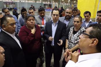 SEDEREC y SEDECO atienden demandas de locatarios de la Merced