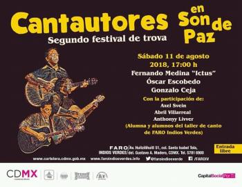 Segundo Festival de Trova "Cantautores en Son de Paz"