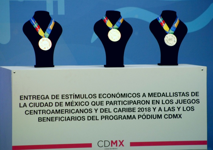 Reconoce GCDMX a deportistas participantes de los juegos centroamericanos y del caribe 2018