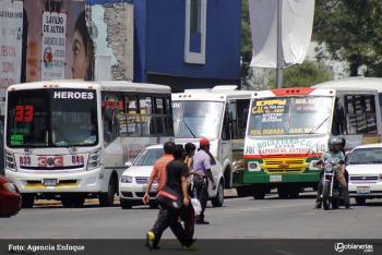 PREVÉN AUMENTO DE DOS PESOS A TRANSPORTE PÚBLICO EN PUEBLA