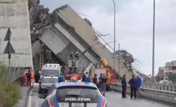 Al menos 30 muertos por colapso de puente en Génova