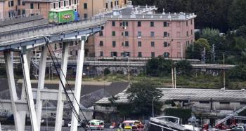 Más de 30 muertos por derrumbe de puente en Italia