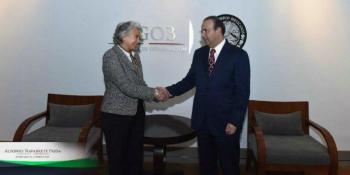 Inicia transición en Segob; se reúnen Navarrete y Cordero
