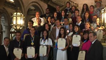 GCDMX premia a los medallistas de los JCC Barranquilla 2018