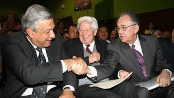 AMLO sostiene reunión con Jiménez Espriu por NAIM
