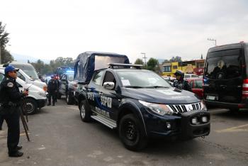 IMPLEMENTAN EN XOCHIMILCO ACCIONES DE SEGURIDAD PÚBLICA