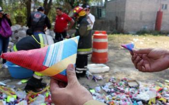ENCUENTRAN EXPLOSIVOS EN CASAS DE TULTEPEC