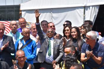 Presentan tarjeta de Metrobús y boleto del Metro en Expo Maratón CDMX Telcel 2018