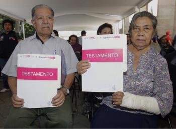Para adultos mayores el trámite de testamento será más barato