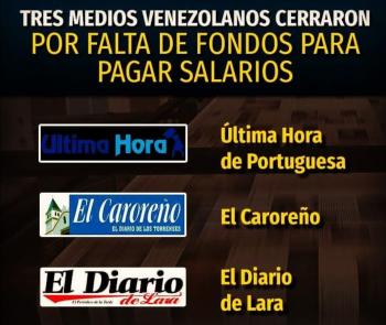 Medios en Venezuela son golpeados por la ola de la crisis