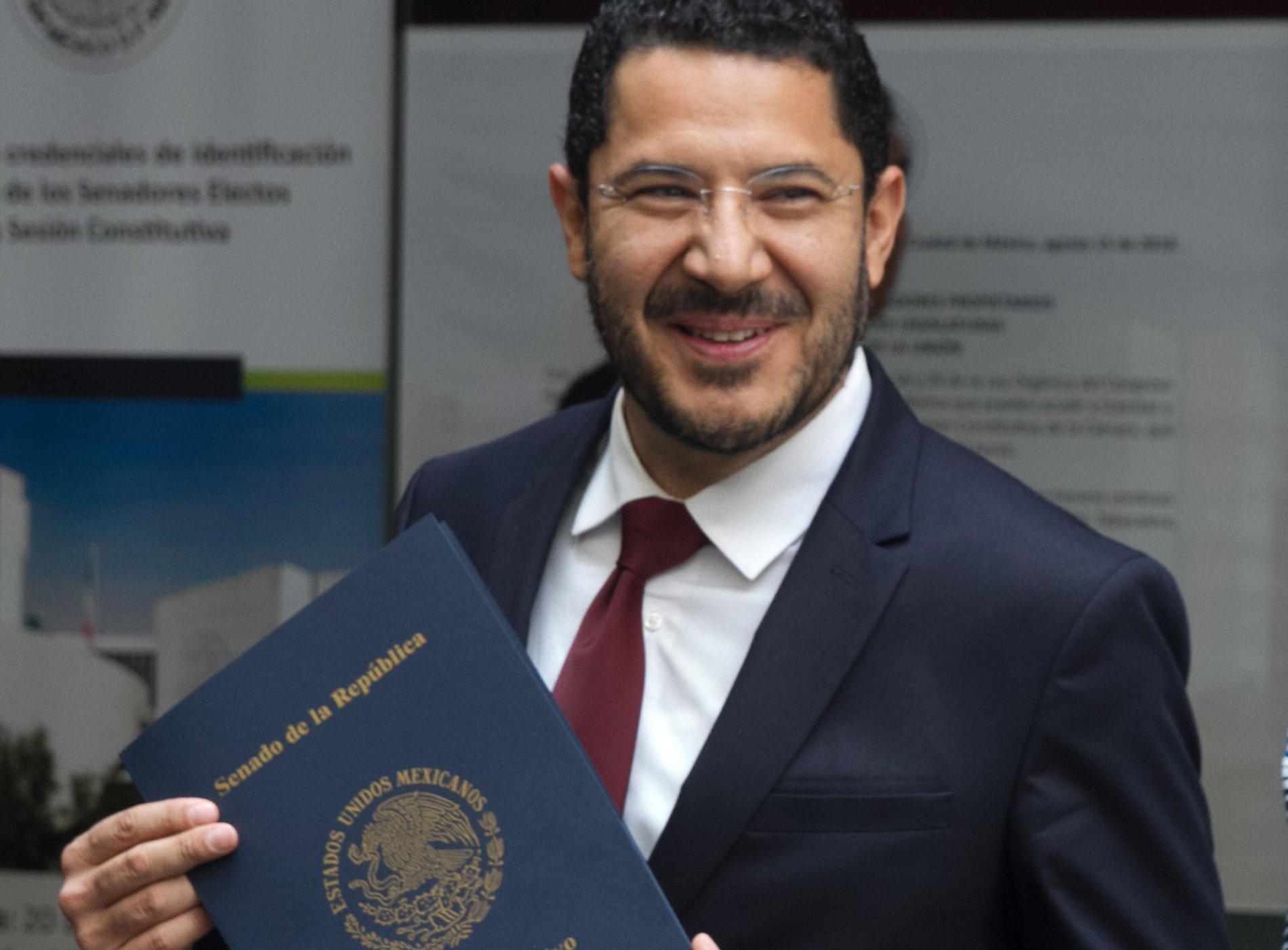 Martí Batres toma protesta como presidente del Senado